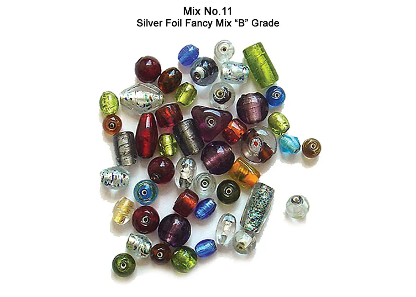 Silver Foil Fancy Mix (B) Grade
